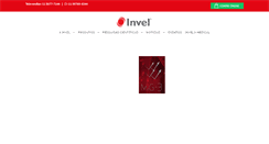 Desktop Screenshot of invel.com.br